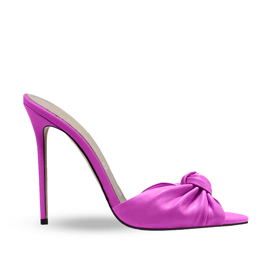 Identità Mules ELEONOR PELLE FUCSIA