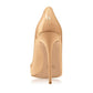 Identità Décolleté SWAMI VERNICE BEIGE 120mm