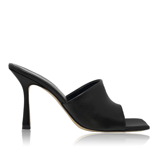 Identità Mules ROSE PELLE NERO