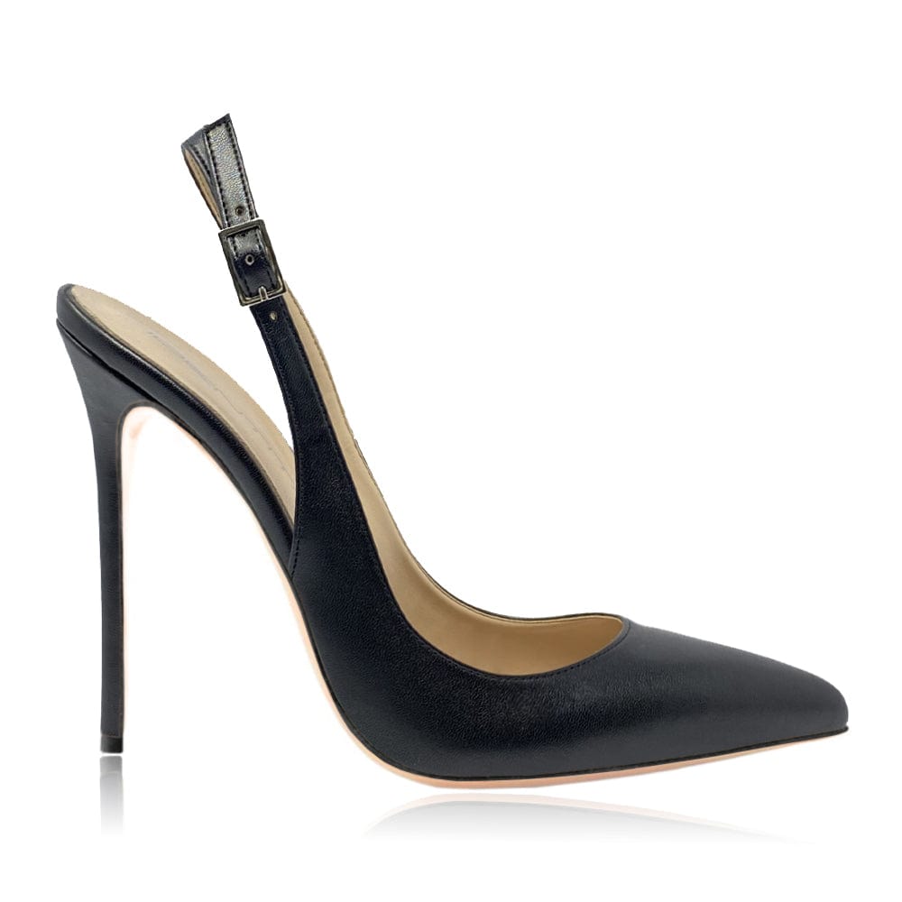 Identità Slingback EMILY PELLE NERO