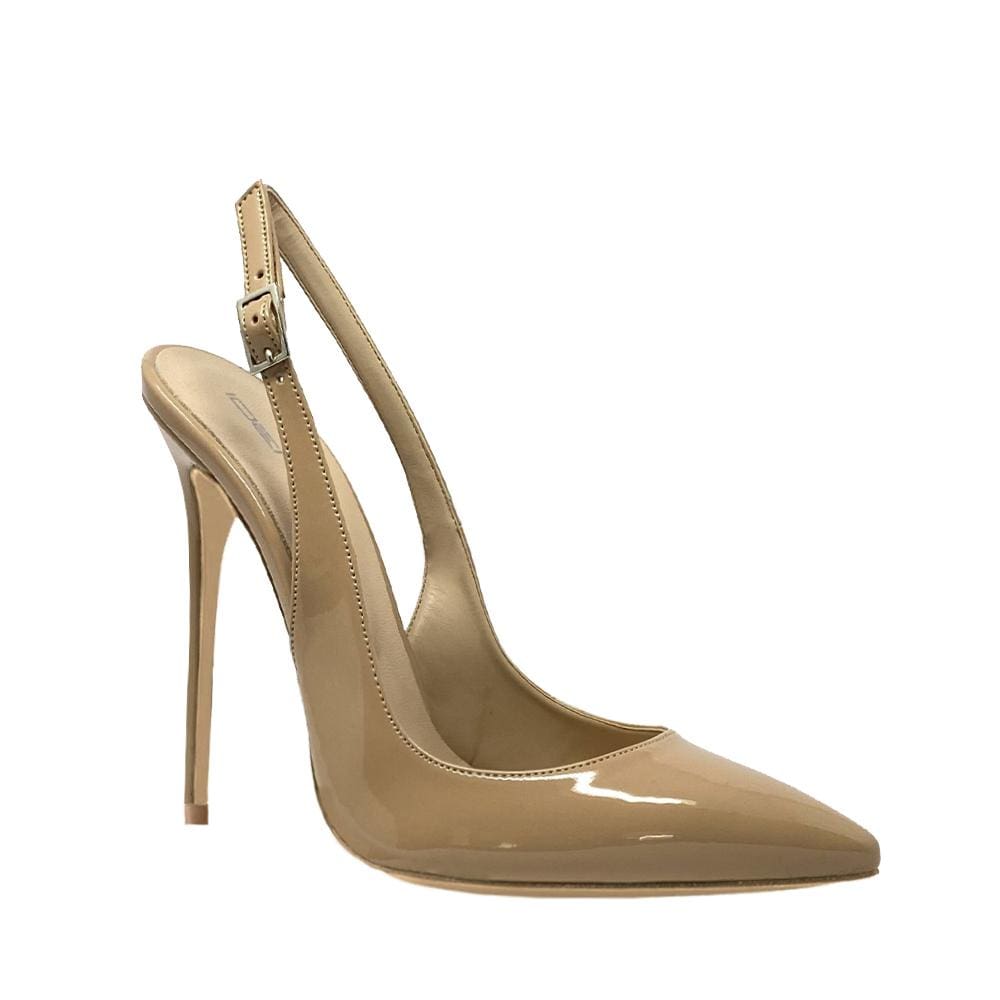 Identità Décolleté Slingback EMILY VERNICE BEIGE