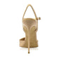 Identità Décolleté Slingback LARA VERNICE BEIGE