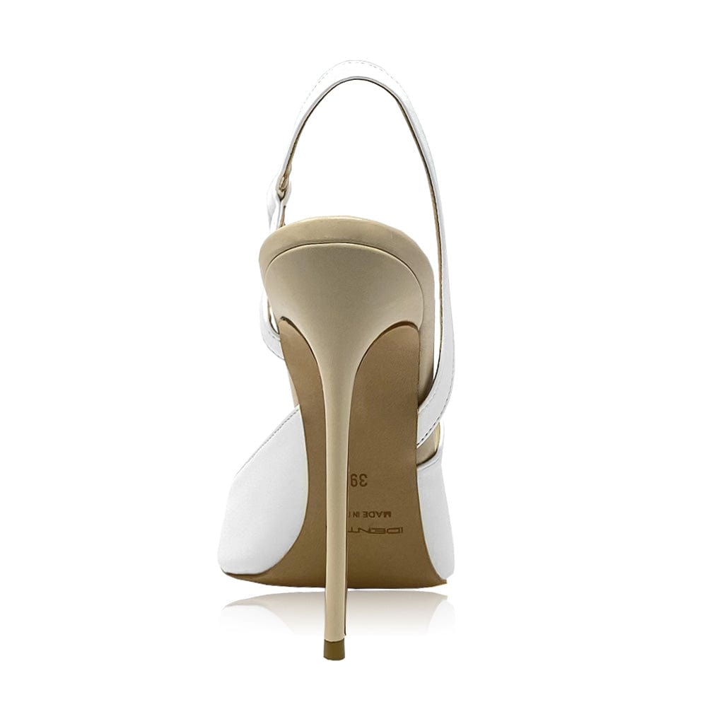 Identità Décolleté Slingback SANDY BIANCO/BEIGE