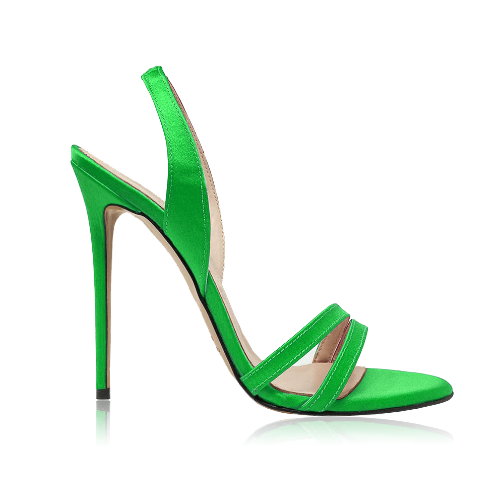 Identità Décolleté Slingback YARA RASO VERDE